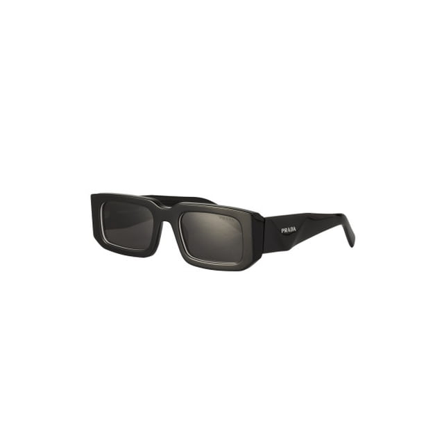 Lentes de sol Prada SPR 06YS 09Q-5S0 Square Shape Abstract Black White