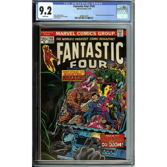 Fantastic Four #144 - CGC 9.2 Comic Book