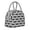 Light Grey, variant on Horeoi Bat Pattern Large Insulated Lunch Bag for Work, School, Picnic - Waterproof, Durable Oxford Cloth, Comfortable Handle-Light Grey