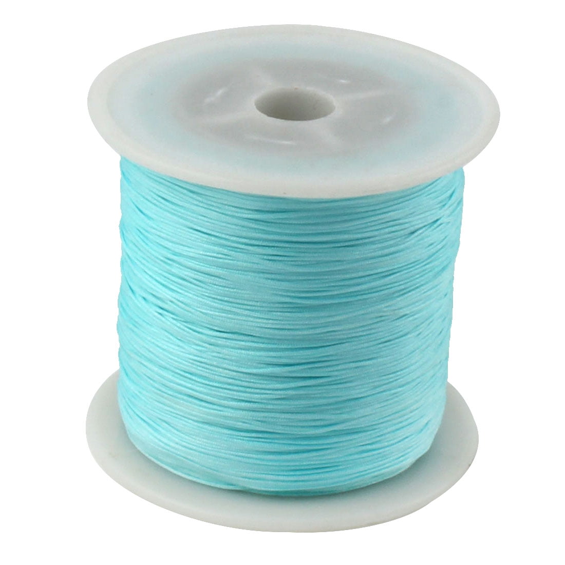 Nylon DIY Art Craft Braided Beading Cord String Rope Roll Sky Blue 153 Yards