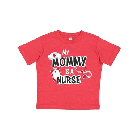 

Inktastic My Mommy is a Nurse Gift Toddler Boy or Toddler Girl T-Shirt