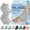 Original, variant on Dr. Frederick’s Original Moisturizing Heel Socks - Gel Lined Vitamin E, Jojoba, Essential Oils - 2 Pairs - Repair Cracked Heels Overnight