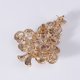 thumbnail image 3 of Broche de cristal Vintage JAMW para mujer Navidad broche de vacaciones árbol de Navidad, 3 of 5