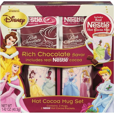 Disney Princess Hot Chocolate Mug Gift Set Disney Princess Hot Chocolate Mug Gift Set