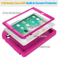 thumbnail image 4 of TOEVEK Kids Case for iPad 5th/6th Generation & iPad Air 1/2 & Pro 9.7, Shockproof iPad 9.7 inch Case with Screen Protector, Pink, 4 of 8