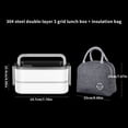 thumbnail image 2 of Heated Lunch Box 3 Layers Insulated Lunch Container Leak-Proof Thermal Bento Box Every Parts Detachable Meal Heater with Handle, 2 of 9