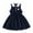 Navy, variant on Zwiiyzr 2025 Girls Summer Collar Dress Love Embroidered Sleeveless Cute Casual Flare A-Line Skater Dresses Navy