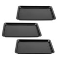 thumbnail image 1 of Ounissouiy 3 uds bandeja para hornear antiadherente panadería galletas rectangulares galleta bandeja para hornear de acero al carbono Herramientas y accesorios para hornear, 1 of 6