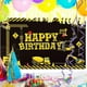 thumbnail image 3 of Banderín de decoración de feliz cumpleaños LANNMXG temática de construcción, 3 of 5