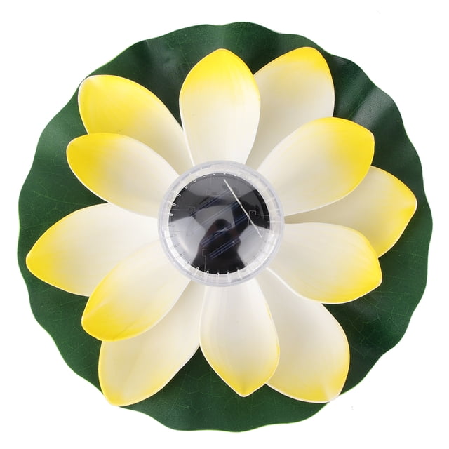 Solar Pond Pool Lights LED Color ChangingFlower Waterproof Floating Lamp for Outdoor Garden Pool Decoration