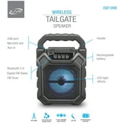 iLive Wireless Tailgate Speaker (ISB199B), Black