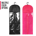 thumbnail image 5 of 3PCS Extra Long Wig Hanger and Storage Bags, Dustproof and Waterproof Hair Extension Holder, Designed for Wigs Rose Red, 5 of 8