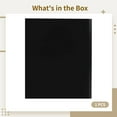 thumbnail image 5 of Sheet Music Binder, 4-Page Expandable Choir Folder, 52-Page Capacity, Waterproof Black PP Shell, A4 Size, Writable Music Holder for Performances, 5 of 5