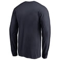 thumbnail image 3 of Men's Navy Houston Astros Splatter Logo Long Sleeve T-Shirt, 3 of 3