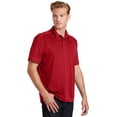 thumbnail image 4 of Sport-Tek Men's Short Sleeve Contrast Stitch Micropique Sport-Wick Polo - ST659, 4 of 6