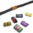 thumbnail image 5 of Dreadlock Beads,15 Pcs Fabric Dreadlock Bead Cloth Braiding Hair Accessories Colorful Hair Tube Beads for Braiding Hair Decoration, 5 of 7