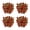 Bronze, variant on Expert Gardener 1 Quart Red Mum Live Plants (4 Pack) with Grower Pots