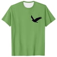 thumbnail image 4 of FUZHIQ Plus Size T Shirts for Men Pack Lightweight Slim Fit Crewneck Holiday Tees Workout Gym Shirts, Short Sleeve Active Running Athletic Tee Tops,M, 4 of 5