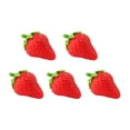 thumbnail image 1 of Justharion 5pcs ABS High Simulation Fruit Slice Model For Taking Pictures In Store Samples Long-lasting 28, 1 of 6