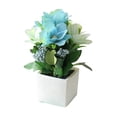 thumbnail image 2 of Plantas Artificiales Ganfancp Admiralty En Maceta Adornos Creativos Ofertas Del Día 1 X Cesta de Flores, 2 of 3