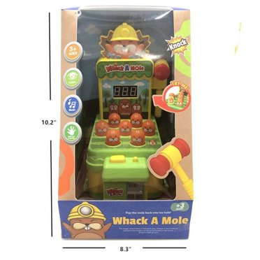 Whack A Mole Game For Toddlers 1-3 Whack A Mole Whack Game Mole Toy Pounding Toys Toddler Toys Mini Electronic Arcade Game Early Educational Interactive Toy For Kids 3 4 5 6