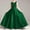 Green, variant on Girls' Sequin Embellished Satin Sleeveless Dress, Elegant formal gown for recitals, weddings and special occasions, 0-13 Years Purple 0-1 Years