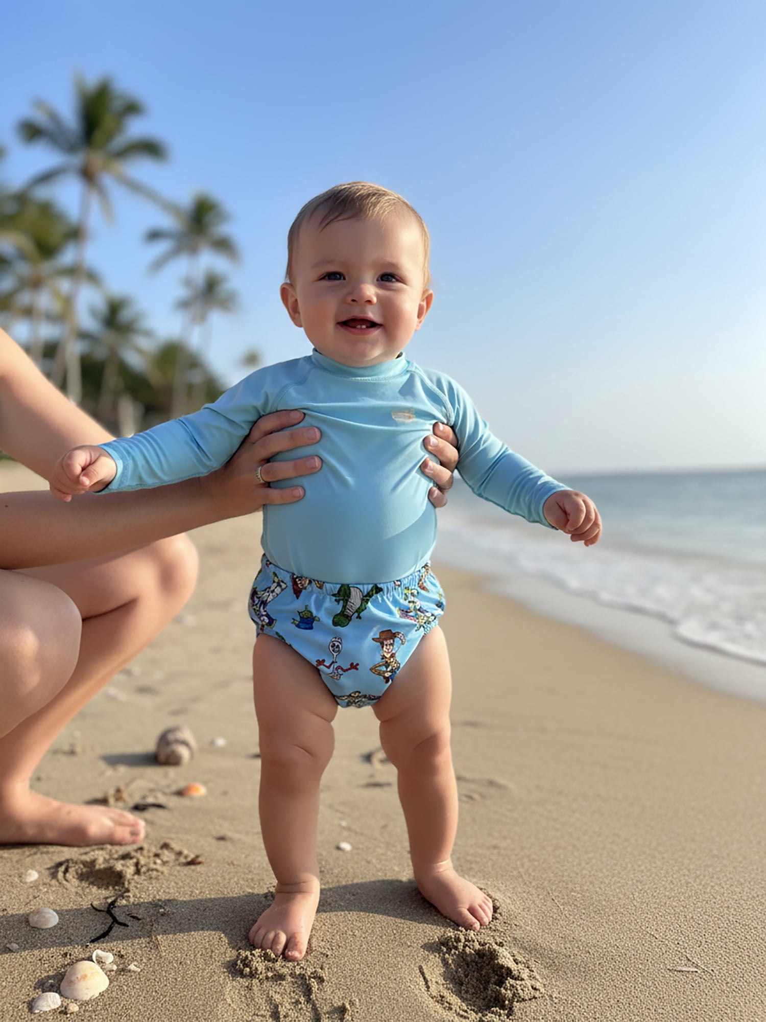 Character Baby Swim Diaper Cover, Sizes 0/3M-12M