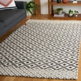thumbnail image 2 of SAFAVIEH Marbella Mervyn Diamond Area Rug, Black/Ivory, 5' x 8', 2 of 8