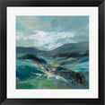 thumbnail image 1 of Great Art Now Turquoise Slopes I by Silvia Vassileva, Framed Wall Art, 19.5W x 19.5H, 1 of 3
