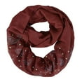 thumbnail image 2 of Vintage Embellished Paisley Sequin Infinity Scarf Circle Loop, 2 of 10