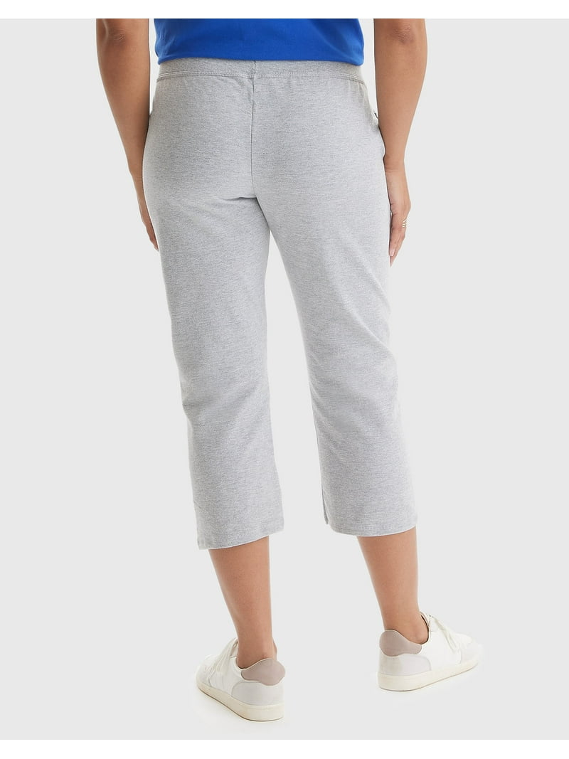 Sweatpants Hanes Knit Capris Hanes Women's Cotton Style French