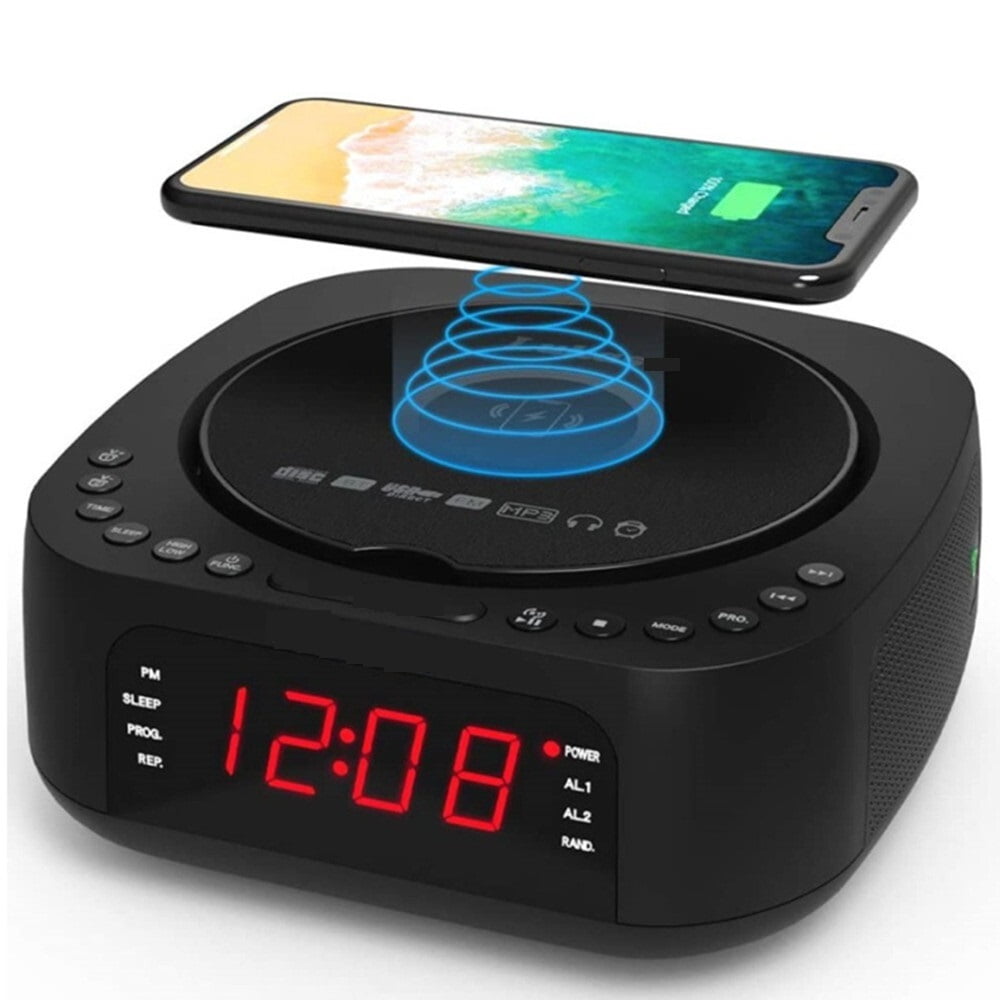 DVD Player CD VCD Machine USB MP3 Player Bluetooth Speaker FM Radio Mobile Phone Wireless Charger ,Easy to Operate