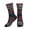 1 Black, variant on Athletic Socks Firefighter Blue Sport Running Calf Socks Crew Socks for Men Women