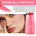 thumbnail image 2 of Lipstick Powder Blusher, Jelly Lip and Cheek Stain, Natural Plant Extracts Moisturizing Long Lasting Transparent Watercolor Finish Makeup Easy To Apply Versatile Portable, 2 of 4