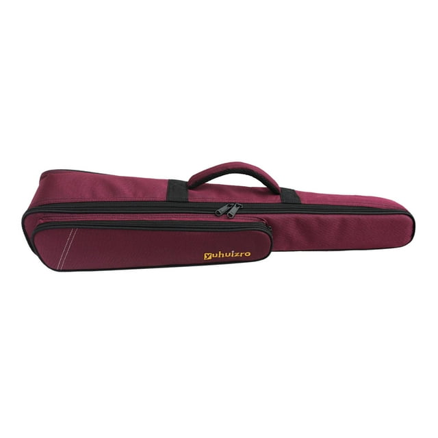 Esquirla Étui de Rangement pour Saxophone et Clarinette, Étui de Transport Protecteur pour Spectacle et Voyage, Violet Rouge