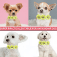thumbnail image 5 of 10pcs Dog Bow Tie Dog Flower Collar Diamond Dog Accessories Pet Flower Bows Cat Puppy Bowtie Collar Pet Supplies, 5 of 5