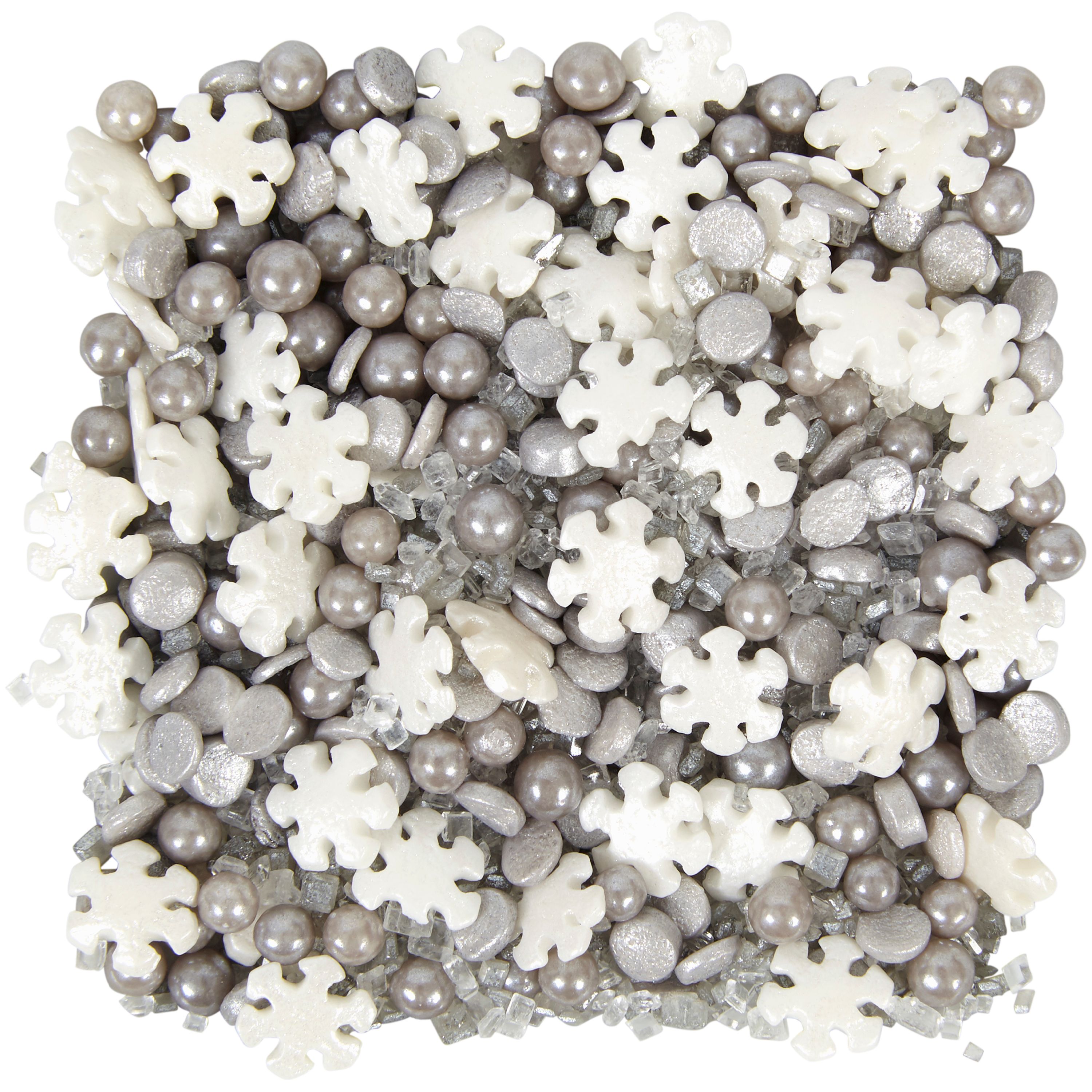 Wilton Metallic Holiday Mix Sprinkles, 2.4 oz.