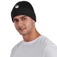 thumbnail image 6 of XIAOCHA Warm Fall‑Winter Beanie for Women，Penguin‑Embroidered Beanies，Daily Outdoor Headwear,Black, 6 of 6