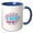 Blue/White, variant on 3drose, Red White and Blue Vote Usa 2016 Sign., 11oz Two-tone Red Mug