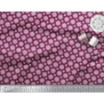 thumbnail image 3 of Soimoi Moss Georgette Fabric Flower Artistic Printed Craft Fabric by The Yard 42 Inch Wide, 3 of 3