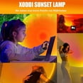 thumbnail image 3 of Sunset Lamp Projector Led Lights with APP Remote Colors Night Light Rotation Rainbow Lights Sunset Light Projection Lamp for Aesthetic Room Decor and Bedroom Decor Gifts for Wom, 3 of 9