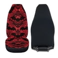 thumbnail image 3 of HUISEFOR Halloween Red Damask Car Seat Cover Breathable Car Front Seat Covers, Comfortable, Non Slip, Easy to Installation, Universal Size Fit for Most Cars SUV, 3 of 6