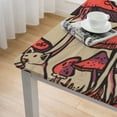 thumbnail image 5 of Acheng Mushrooms Cat Dog Square Table Cover 100% Polyester Fiber 36*36, 5 of 8