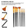 thumbnail image 4 of 10Pcs Water Color Paint Brush Nylon Hair Paint Brushes Acrylic Painting Tool, 4 of 8