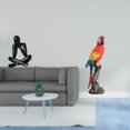 thumbnail image 2 of Figura de loro, escultura pensante, adorno de escritorio, estatua de animal, material de resina, adecuada para la decoración de estantes del hogar y l, 2 of 8