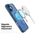 thumbnail image 3 of Ebizware Magnetic Protective Case for iPhone 16 with MagSafe and Magnetic Car Phone Holder, TPU Thin Phone Case Cover Shockproof Anti-Fingerprint-Dark Blue, 3 of 7