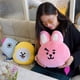 thumbnail image 4 of 30cm Kpop Bts Bangtan Bt21 Almohada Muñeca Cojín Peluche,e Afortunado Sencillez, 4 of 5