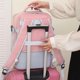 thumbnail image 4 of Women's Multifunctional Travel Backpack Luggage Bag with USB Interface Independent Shoe Cabinet Can Board The Plane, 4 of 5