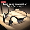 thumbnail image 2 of Wireless True Bone Conduction Headphones IPX6 i18PRO Open-Ear Painless Waterproof Bluetooth5.4 Headset HiFi Earphones for Sports, Running, Gym, Hiking, Cycling （Black）, 2 of 3