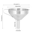 thumbnail image 2 of Embudo de llenado de acero inoxidable 304, aceite separador, cerveza, café, agua, embudo para líquidos, herramienta de cocina, 15cm, 2 of 8